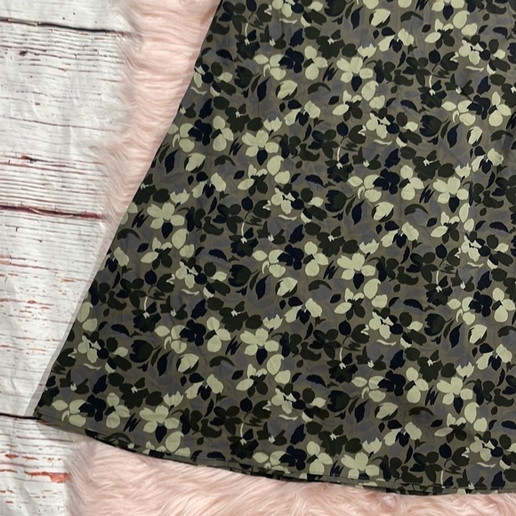 Outdoor Voices The Exercise Dress in Green Tea Tree Floral - Picture 8 of 11